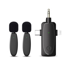 TITOUMI One to Two Cordl Mini Wirel Microphones: Double Your Recording Flexibility with This Smart Set