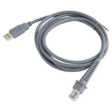 Câble de scanner à code-barres en PVC de 2 mètres compatible avec la gamme LS2208