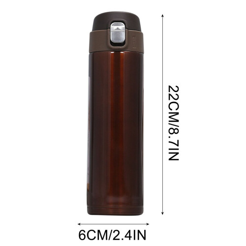 Κούπα για μπουκάλια νερού YOBOLK Clearance 500ML Κούπα ταξιδιού Γραφείου Καφές Τσάι 1