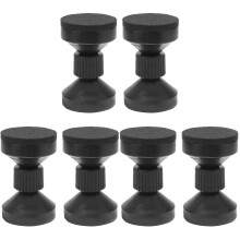 Lot de 6 butées anti-chute pour meubles, réglables, pour tête de lit et support mural.