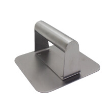 Prensa para carne de acero inoxidable, herramienta para panqueques, compatible con la decoración de cocina Tahtuvzn - Venta de liquidación de