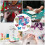 Αυτοκόλλητα Scrapbooking DIY με αφρώδες γκλίτερ, Παιδικά είδη χειροτεχνίας Δημιουργικά 6