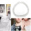 Διακοσμητικά μπαλώματα απλικέ μόδας με στρας φούντα με στρας σε σχήμα καρδιάς 4