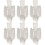 18Pcs White Ceramic Chopstick Racks Bird Design Tableware Holder 3