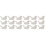 18Pcs White Ceramic Chopstick Racks Bird Design Tableware Holder 6