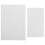 100Pcs White Release Paper Refills Double-Sided for DIY Sticker Binder 1