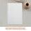 100Pcs White Release Paper Refills Double-Sided for DIY Sticker Binder 9