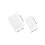 100Pcs White Release Paper Refills Double-Sided for DIY Sticker Binder 3