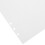 100Pcs White Release Paper Refills Double-Sided for DIY Sticker Binder 8