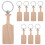 8Pièces - Paddle Bois Unisexe Pour Créations DIY Kaki 9