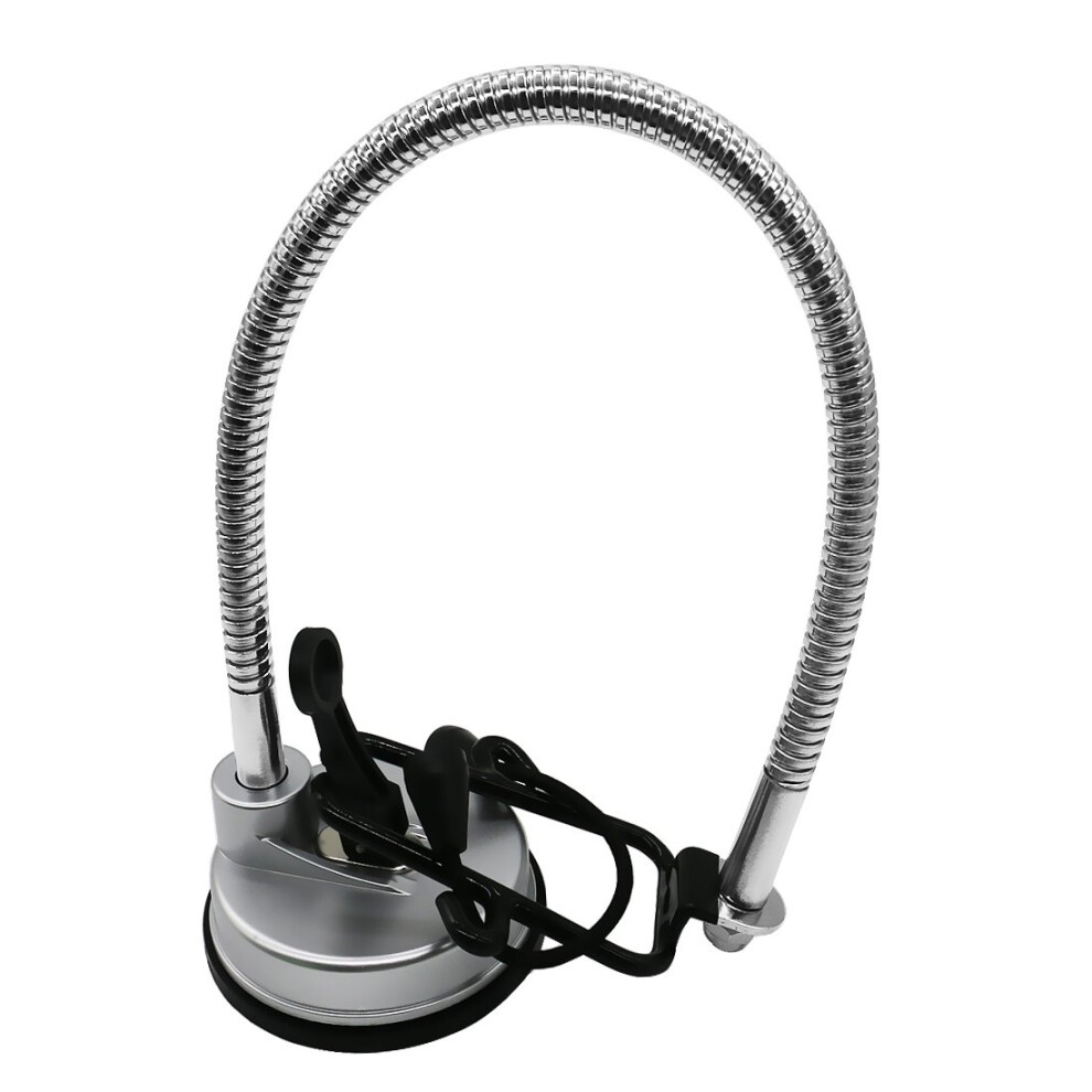 Hair Dryer Stand with Strong Suction Base, 360 Rotating Hands  Styling Holder V5