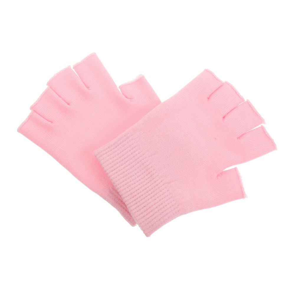 Moisturizing Gel Gloves for Dry Hands Deep Hydration SpaStyle Overnight Treatment Fingerless