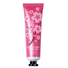 Deep Hydration Hand Cream with Cherry Essence, NonGreasy Moisturizing Lotion, Travel Size Tube