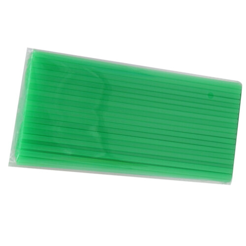 200 τεμάχια πλαστικά καλαμάκια 26x0,6cm επίπεδη και ίσια καλαμάκια μιας χρήσης για 1