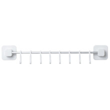 1 set keukengerei hanger met haken, ruimtebesparende wandhouder voor keukengerei, keukengerei rek