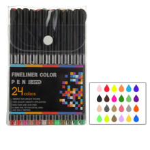 Stylos à pointe fine Pen Celebration Activ Notebook Pen (lot de 12/24/36/48/60), pour dessin, écriture et aquarelle, 5 ml, corps en plastique