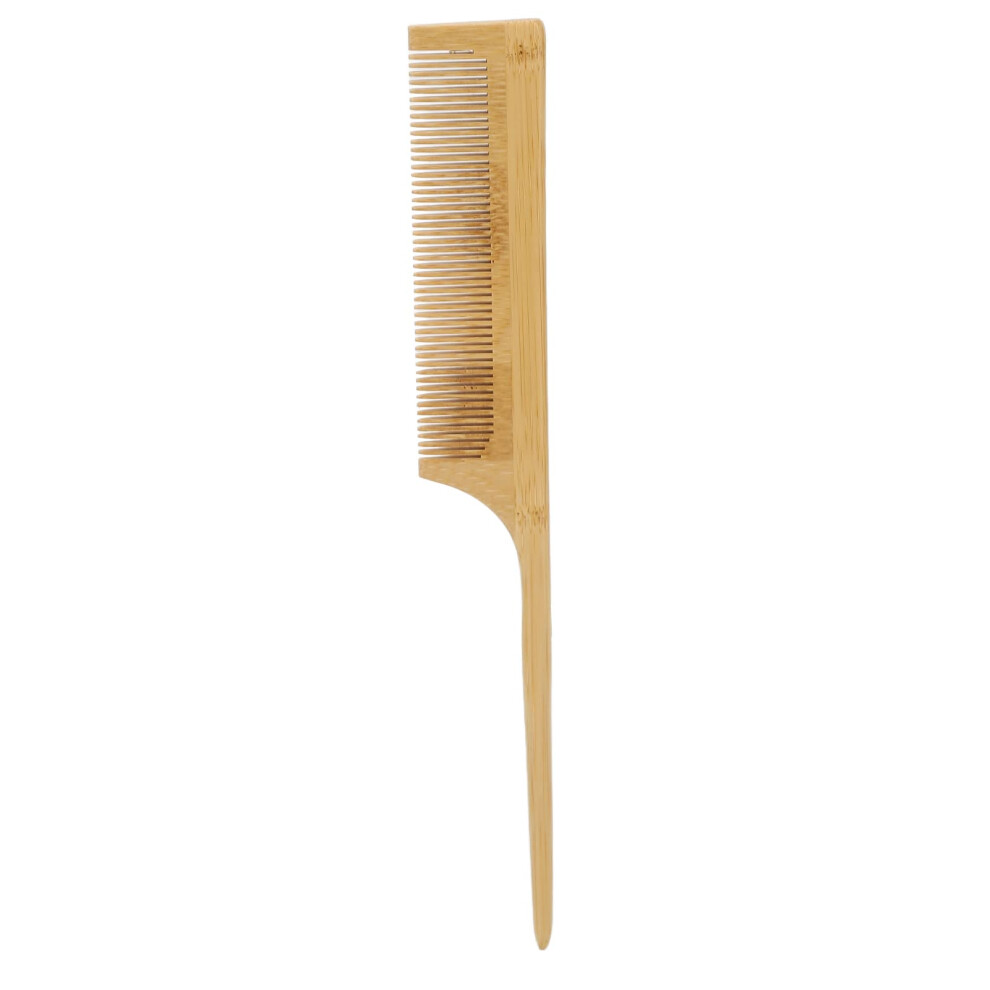 Bamboo Beard Comb for Men and Women Ergonomic Detangling Hair Styling Grooming Tool