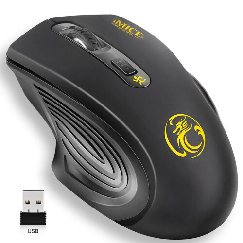 Wireless mouse computer ergonomic mause 2.4G Optical Silent pc mice Mini 4 Buttons 2000DPI Noiseless usb mouse for laptop pc mac 1