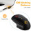 Wireless mouse computer ergonomic mause 2.4G Optical Silent pc mice Mini 4 Buttons 2000DPI Noiseless usb mouse for laptop pc mac 5