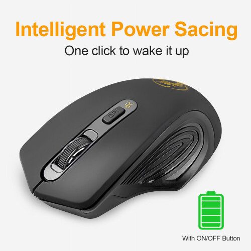 Wireless mouse computer ergonomic mause 2.4G Optical Silent pc mice Mini 4 Buttons 2000DPI Noiseless usb mouse for laptop pc mac 2