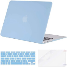 Compatibel met MacBook Air 13 inch hoesje (modellen: A1369 & A1466, oudere versie 2010-2017), beschermend