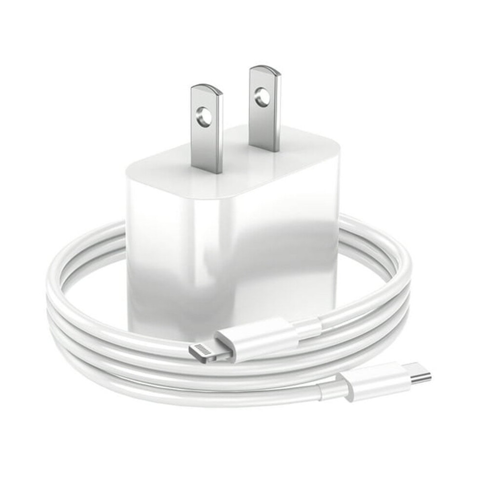20W Usb-C Wall Charger With 6Ft Lighning Cable 9164030860278