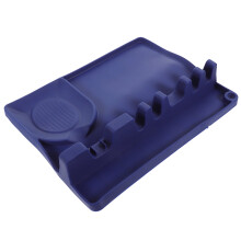 Repose-cuillère en silicone, accessoires de cuisine, baguettes, couverts, joli support, porte-couverts 2 en 1, gel de silice
