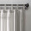 No. 918 Emily Voile Sheer Tab Top Curtain Panel, 59"x63", Silver Gray 2