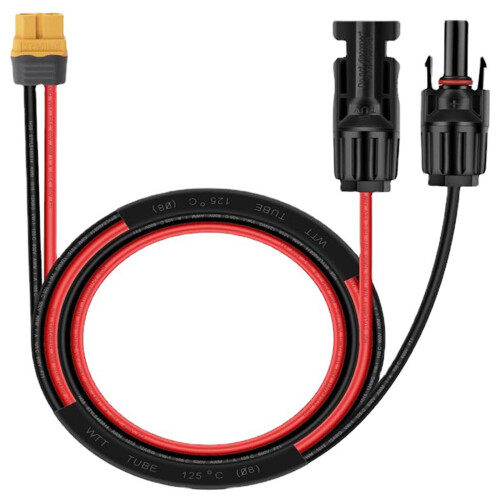 Lierteer 12Awg Xt60 Female Solar Panel Connection Cable Charging Cable Solar Generator 1