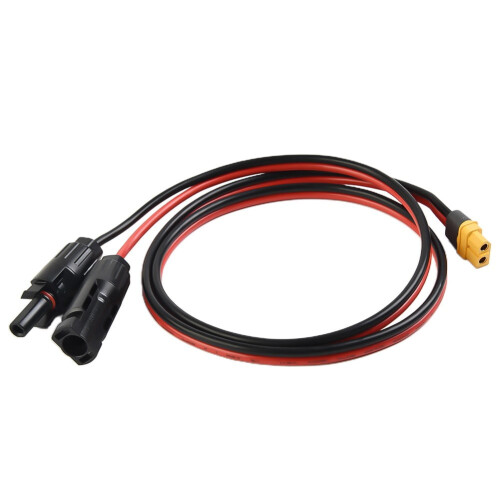 Lierteer12Awg Xt60Female Solar Panel Connection Cable Charging Cable Solar Generator 2