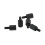 400Pcs M3 Thread 8mm+6mm PCB Fixed Nylon Hex Standoff Spacer Pillar 4