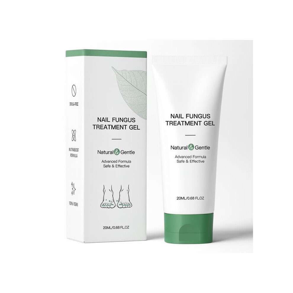 Natural Nail Fungus Treatment Gel 20ml with Gentle Formula for Daily Nail  and Care