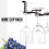 nobrands Samfox Iron Hanging6Bottles Ράφι Ποτηριών Κρασιού, Θήκη Ποτηριών, Οργάνωση Ραφιών 7