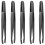 5 Pcs Manual Tool Black Plastic Flat Tip Anti-Static Tweezer 12Cm Long 1