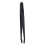 5 Pcs Manual Tool Black Plastic Flat Tip Anti-Static Tweezer 12Cm Long 5