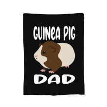 Coperta in flanella "Papà di cavia" 50"x40" - Leggera, antistatica, antiodore, traspirante per tutte le stagioni.