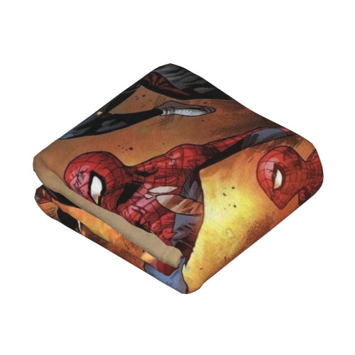 Μαλακή και άνετη κουβέρτα Into The Spider-Verse, βελούδινη, ελαφριά, ζεστή, βελούδινη 1