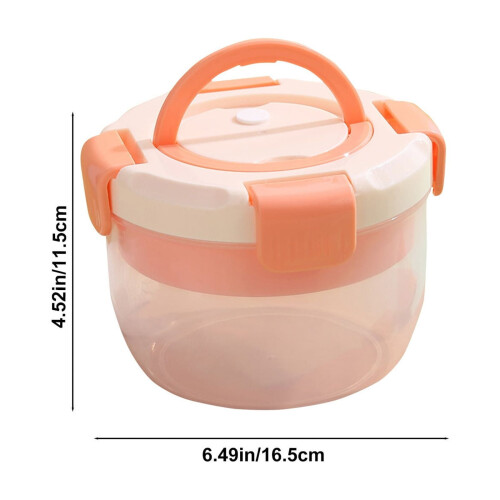 Hiroekza Kitchen Essentials Σαλάτα Φαγητό σε κουτί Φαγητό σε κουτί για φούρνο μικροκυμάτων 2