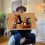 XIUH Χαλί Πόρτας για Halloween 60*40CM, Εσωτερικό και Εξωτερικό Χαλί για Βεράντα, 2