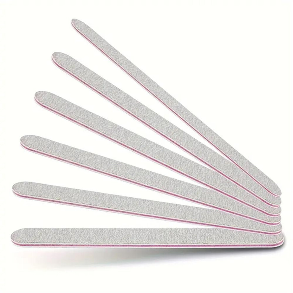 6pcs Professional Nail Files DoubleSided Emery Boards for Acrylic and Natural Nails Formaldehyde