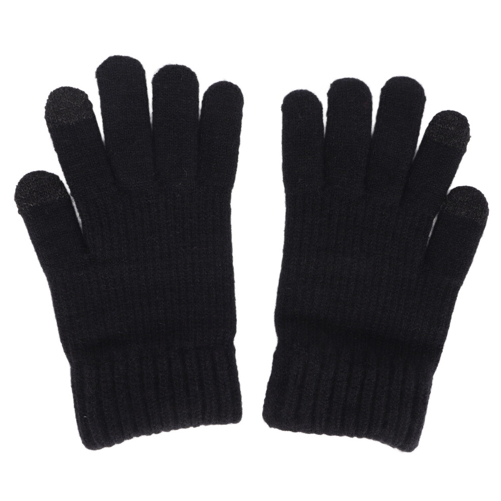 Warm Alpaca Wool Touchscreen Gloves For Men Women Kids Featuring Double Thumb And Index Finger Compatibility Breathable Flexible Gloves Suitable For P 9012494560510