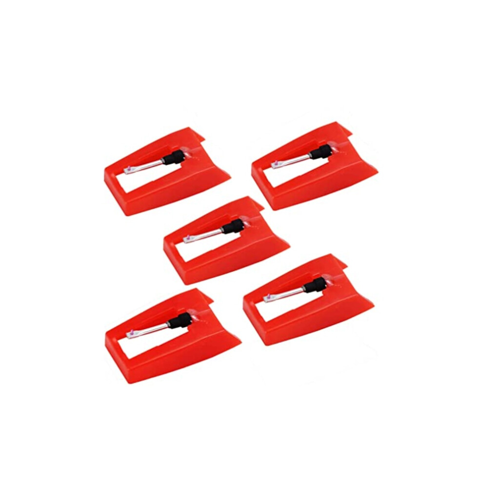 Turntable Needle, 5Pcs Universal Turntable Needles, Replacement Needles For Gramophone, Compatible With Ion Jenson Crosley Victrola Sylvania 9173940037465