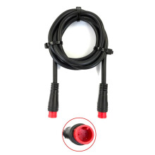 Cavo di prolunga per ebike con connettore impermeabile a 2/3/4/5 pin, compatibile con kit per moto elettrica, luci, acceleratore, freno e display.