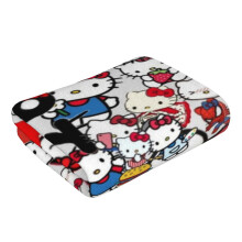 Toalhas de mão Hello Kitty para banheiro, toalha de banho/rosto macia e altamente absorvente para adultos e crianças.