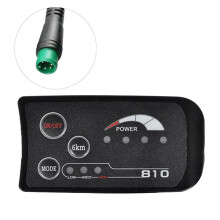 5PIN48V S810E-Bike LED-displaymeter IP65UART voor elektrische fiets