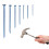 240 Nails Wood Working Galvanized Nails Brad Nails Set 6