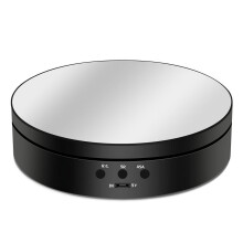 360 graden draaibare displaystandaard voor fotografie, accessoires, studiofotoachtergrondstandaard, nieuw (zwart)
