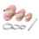 Dumplingmaker, Empanadas vormpjes set (roze) 1