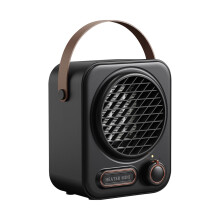 Mini Electric Heater for Bedroom & Office, Fast Quiet Desk Heating Fan, Indoor Space Heater Compatible with Small Rooms