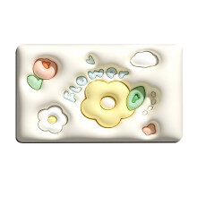 YOBOLK Uitverkoop Keuken Keukenorganizers en Opbergruimte Zachte Diatomeeën Modder Vloermat Uitbreiding Kleine Bloem 3D Vision Badkamer Toilet